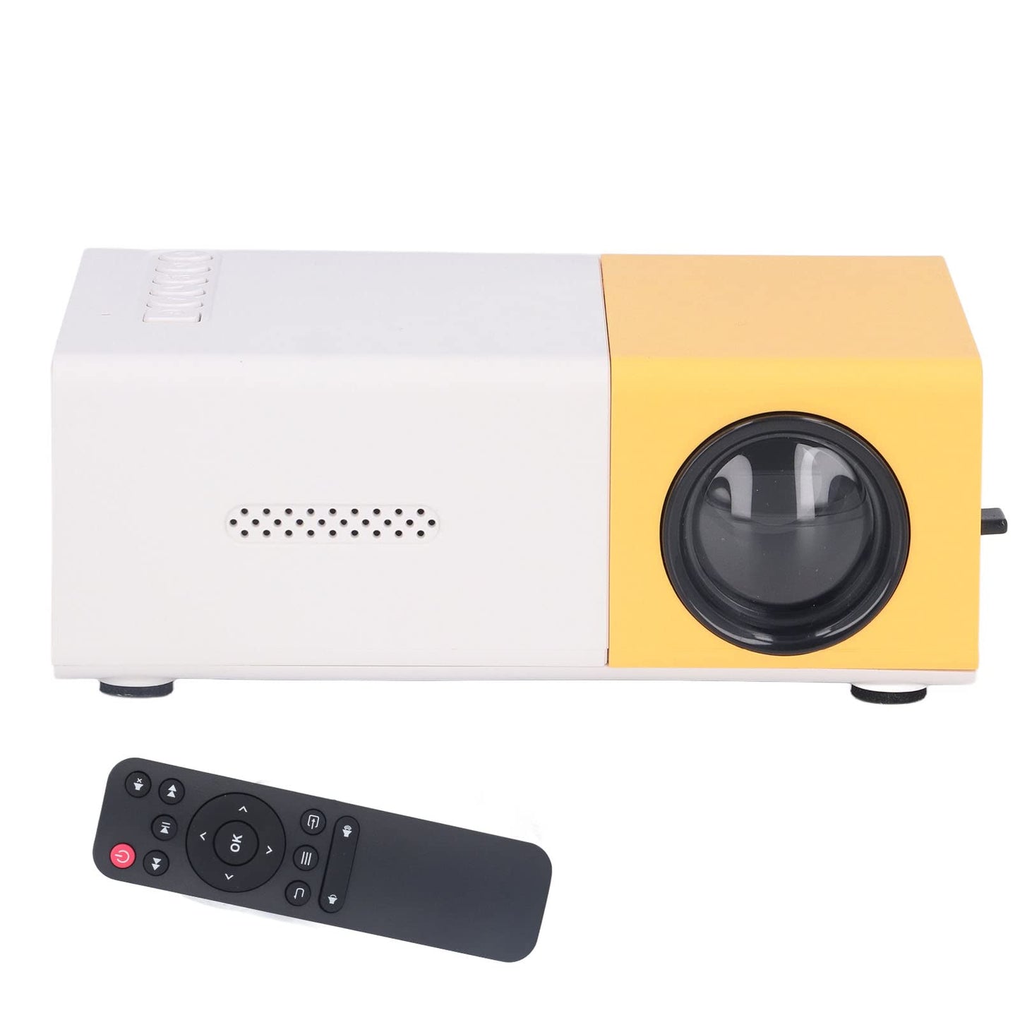 Mini Proyector Portátil, Proyector de Cine Digital, Pantalla Grande de 24 a 60 Pulgadas, Resolución 1920x1080, Proyector de Vídeo Inteligente para el Cine en Casa Película al Aire Libre(#1)
