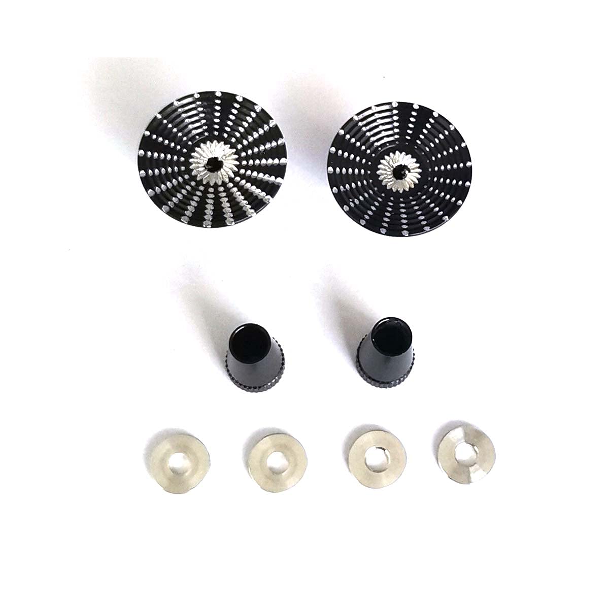 DEVMO Black Fu-taba/Spek-Trum DX5i DX6 DX6i DX7S DX8 DX9 / Tar-anis X9D Paraguas Transmisor Cardán Palos Extremos RC Productos