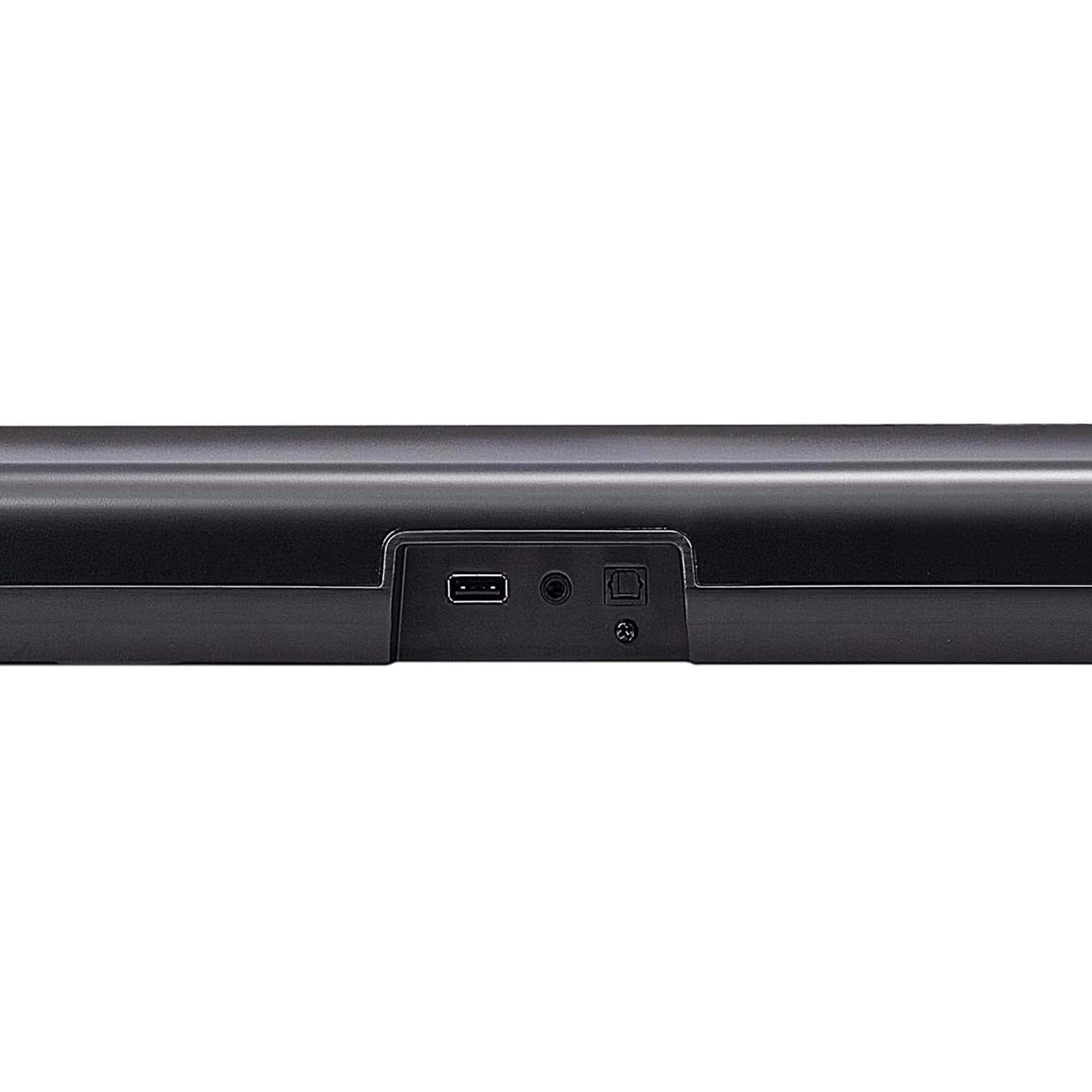 LG Soundbar SQC1 | Barra de Sonido 2.1 Canales 160W con Subwoofer inalámbrico | Bluetooth, Sonido Envolvente y Graves Profundos para TV