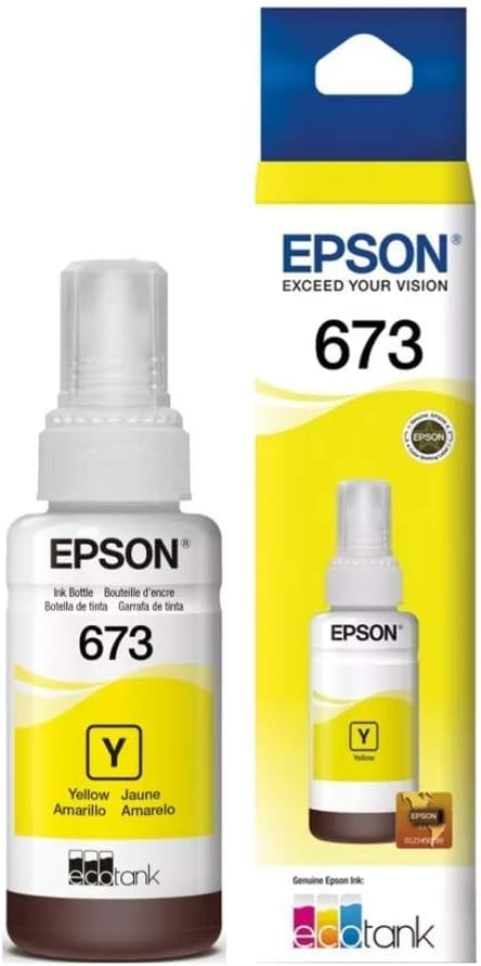 Botella de Tinta Epson Amarillo T673