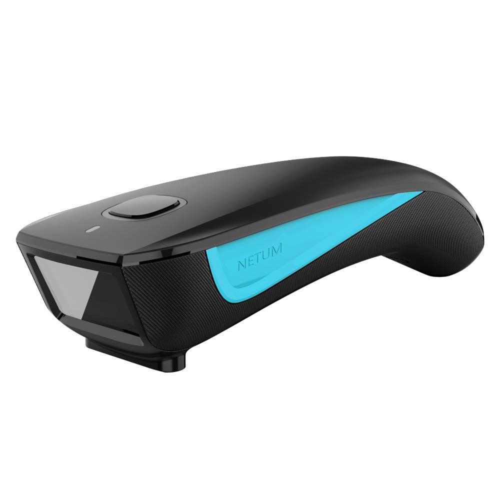 Escáner de Código de Barras NETUM C830 Inalámbrico Blanco con Bluetooth para Windows, Mac, Android, iOS