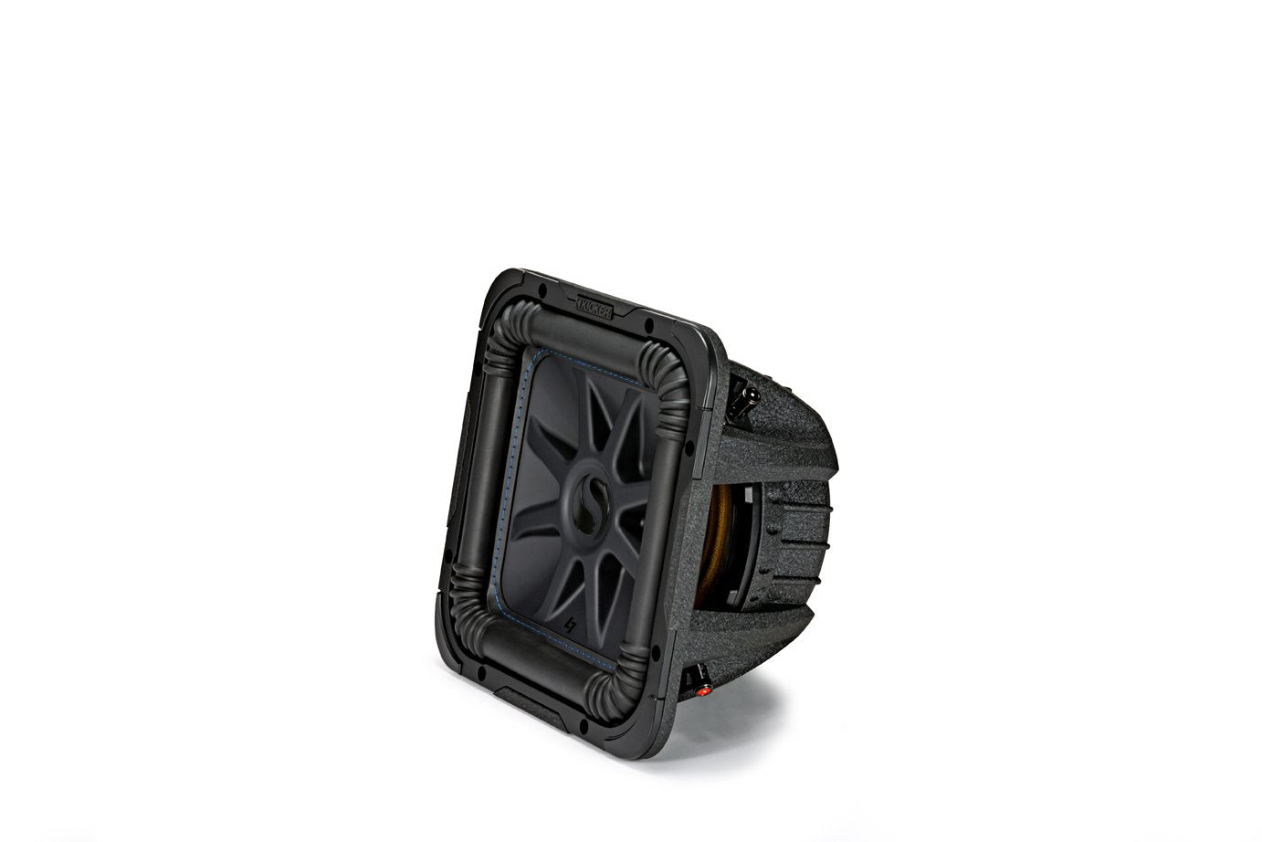 Kicker L7S Solo-Baric 10 Inch 1200 Watt 2 Ohm DVC Square Subwoofer | 44L7S102