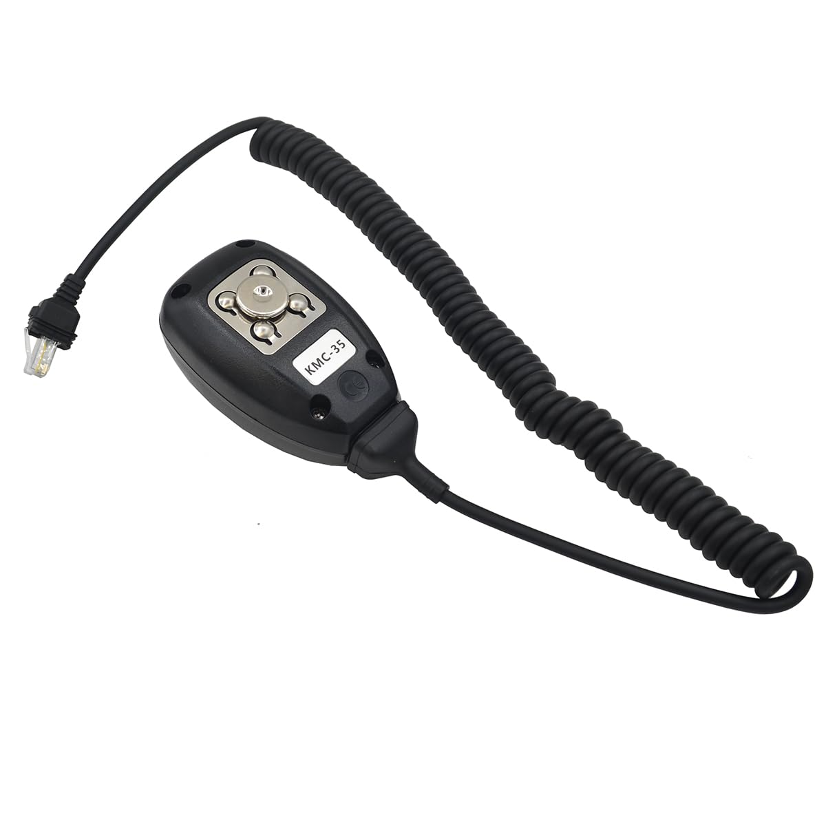 Kymate KMC-35 Slim Line Micrófono de mano Radio móvil (RJ45) 8 pines para Kenwood NX700 NX800 NX-820 NX-920 TK8180 TK7180 TK7360 TK8160 micrófono Walkie-Talkie