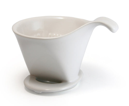 Bee House Ceramic Coffee Dripper - Large - Drip Cone Brewer by Bee House