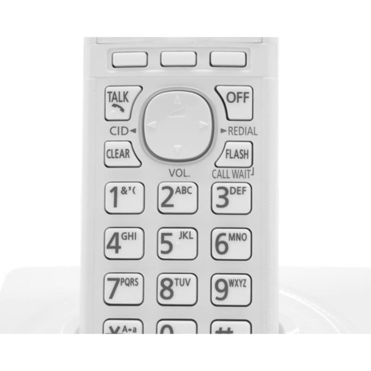 Panasonic Teléfono Inalámbrico KXTG1711W Blanco