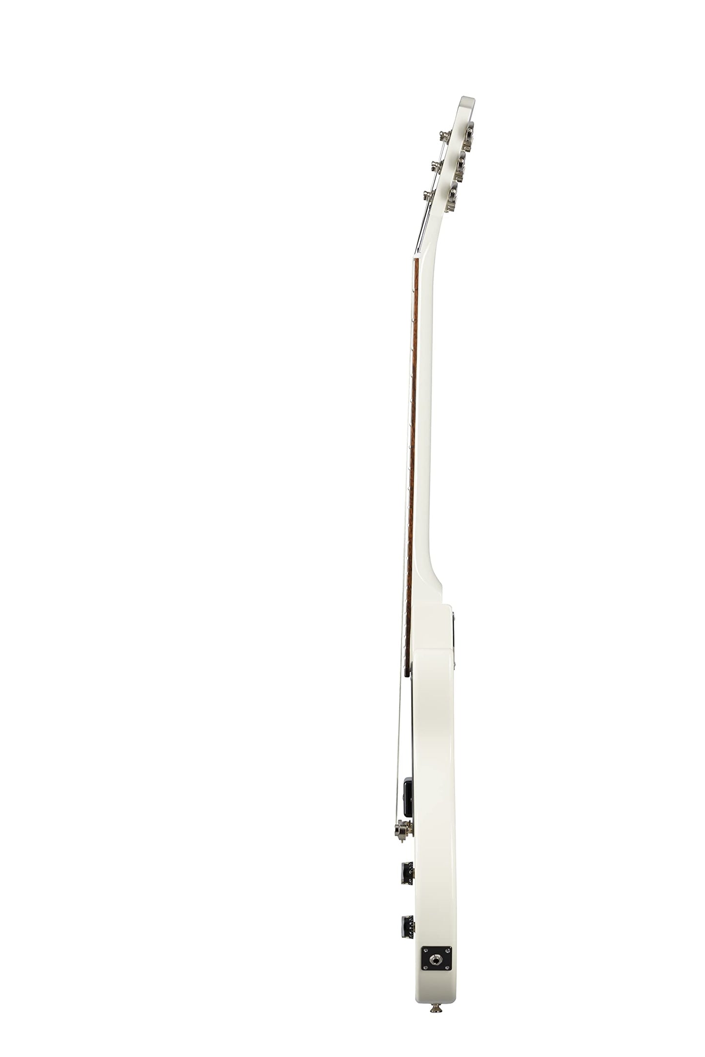 Epiphone Paquete de Guitarra Eléctrica Les Paul Junior Billie Joe Armstrong Blanco Clásico