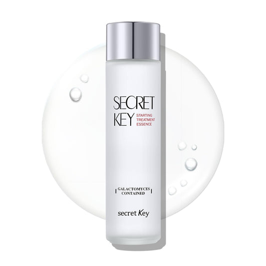 SECRET KEY Starting Treatment Essence 5.24 fl.oz. (155ml) - Galactomyces Contained Antioxidant Moisturizing Boosting First Skin Care Step Essece, Nourushing and Anti-Aging Care with Enzyme