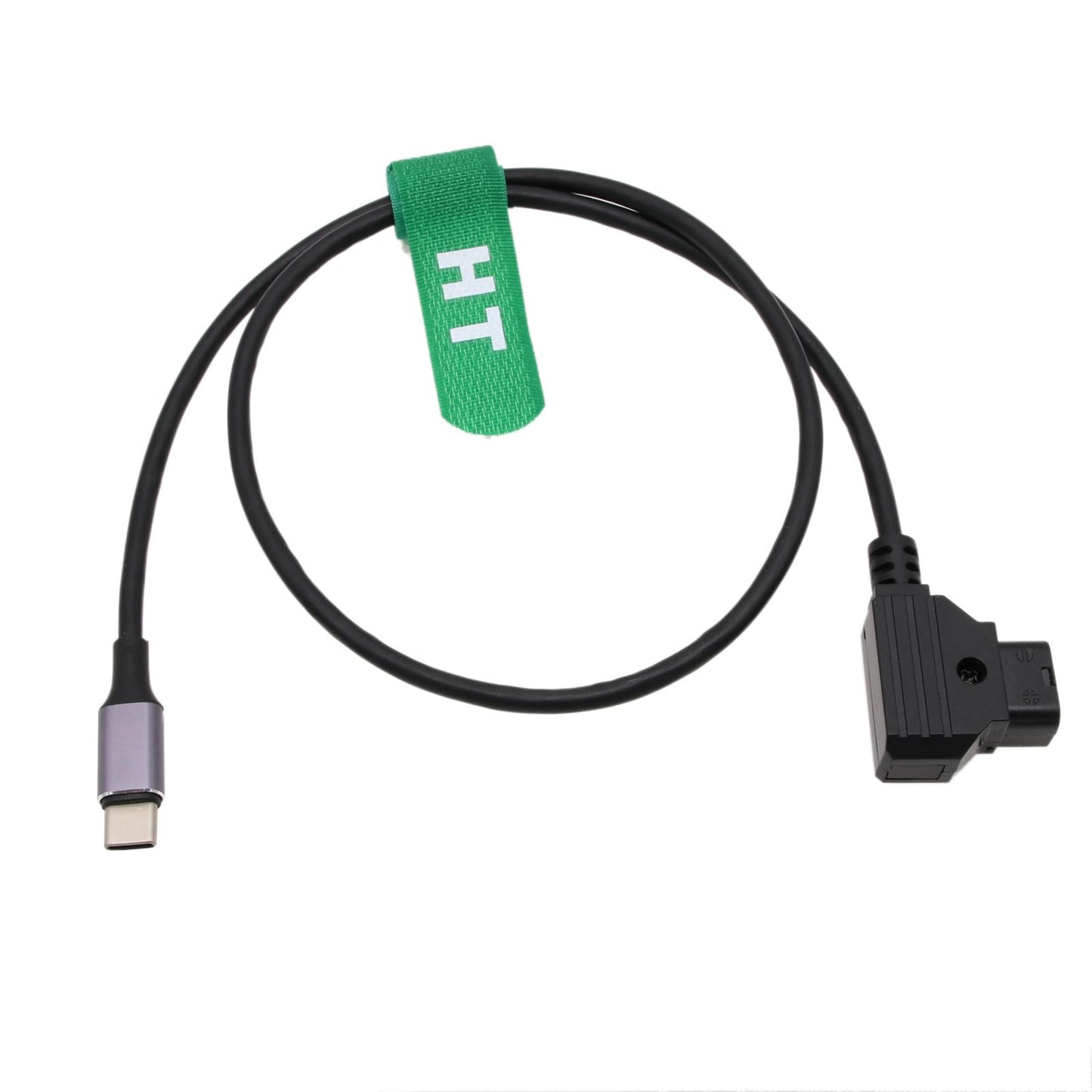 HangTon Cable de alimentación D-tap a USB tipo C 14.8 V 24 pulgadas para cámara SDI/HDMI convertidor Tilta Nucleus Nano II inalámbrico Focus Motor V-Mount Battery