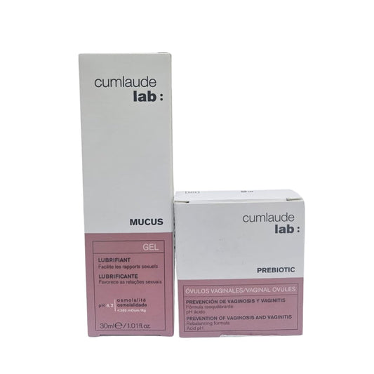 Gel Hidratante Íntimo Externo Cumlaude Lab + Muestra GRATIS de Óvulos Prebióticos - Alivia Sequedad Molesta, Equilibra tu Flora Vaginal y Recupera tu Bienestar - 100% Natural, Sin Parabenos - Envío Prime"