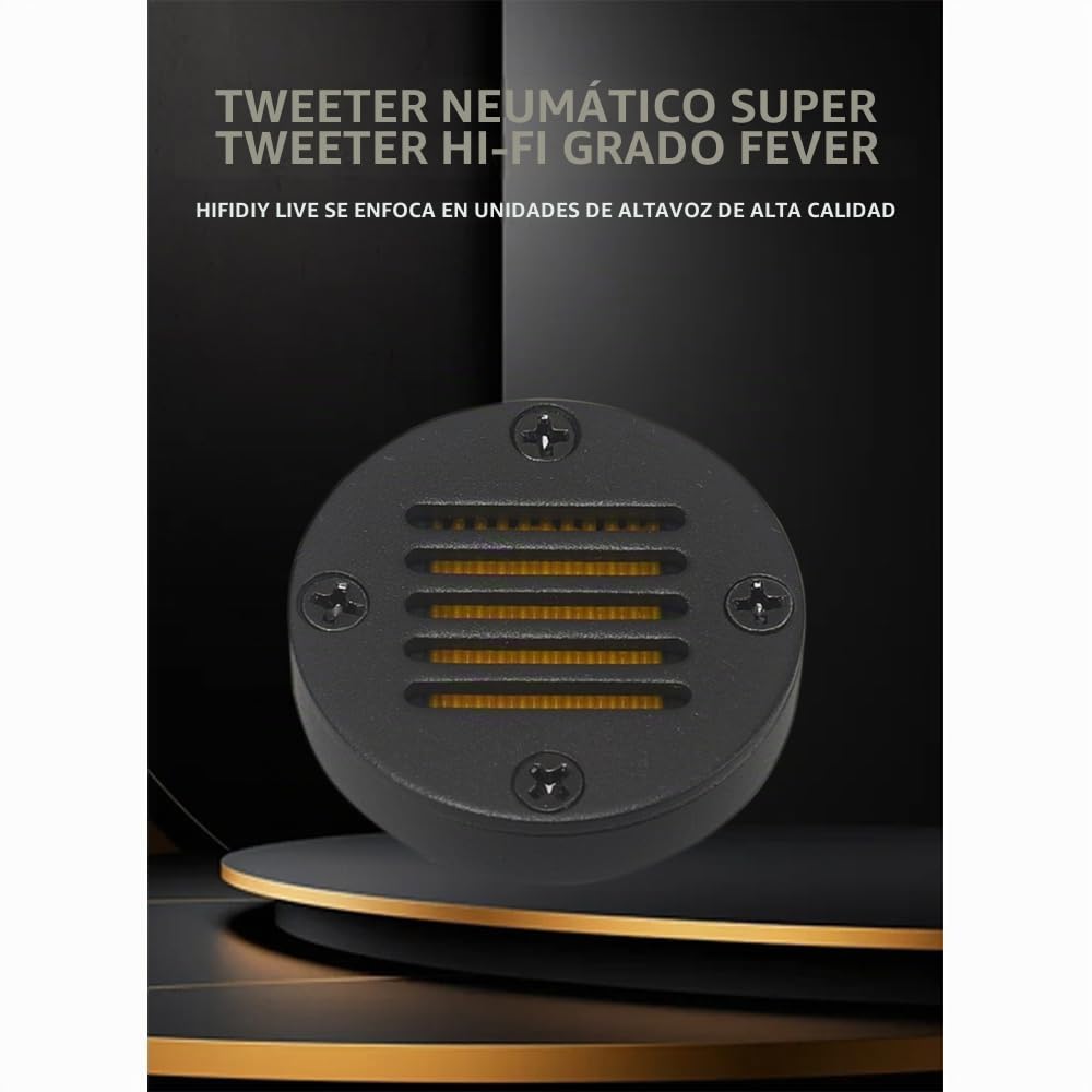 Altavoces HIFIDIY LIVE 8 Ohm 30 W Agudos Tipo Súper Cinturón