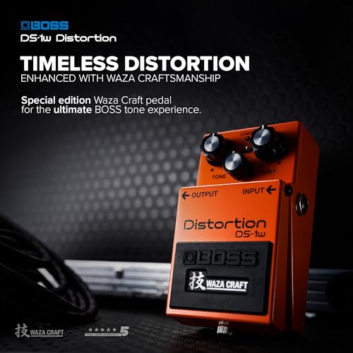 Boss DS-1W Waza Craft - Pedal de distorsión