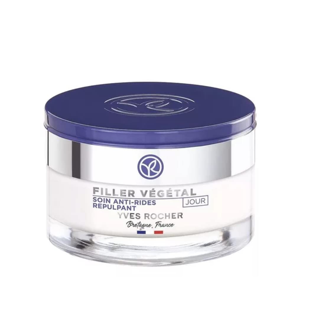 Yves Rocher Set Filler Vegetal: Contorno de Ojos + Crema Facial Día + Crema Facial Noche