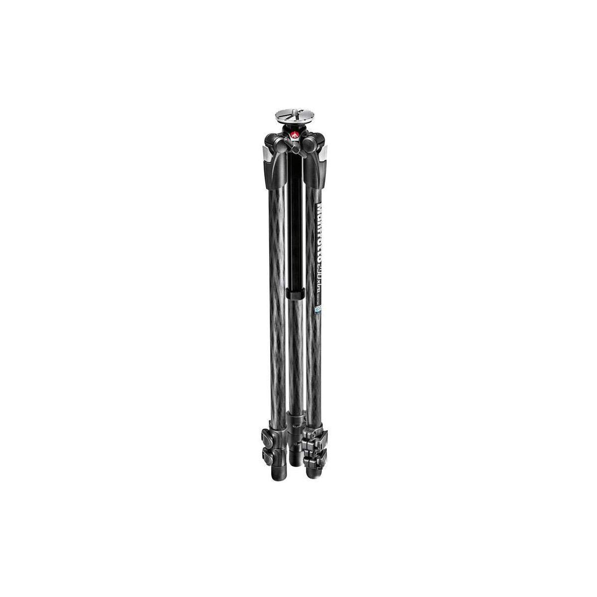 Manfrotto 290 Xtra Trípode de fibra de carbono de 3 secciones
