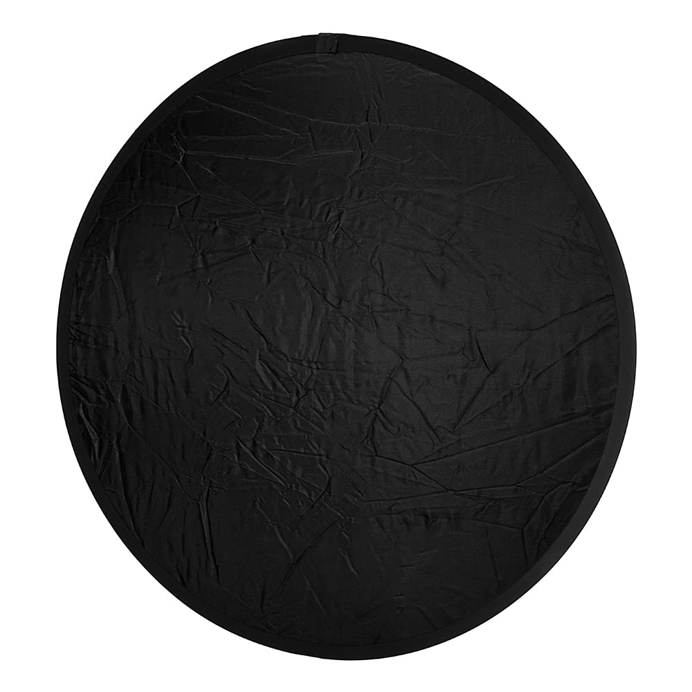 Fotodiox Pro - Reflector 5 en 1, Disco Plegable de Calidad Premium (Plateado/Dorado/Negro/Blanco/difusor)