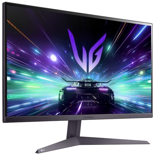 LG Monitor 27GS50F-B HD (1920 x 1080) 27" Refresh Rate 180 Hz, Tiempo de Respuesta 1ms (GtG at Faster), Contrast Ratio de 1000:1, Compatible con AMD Freesync, Negro