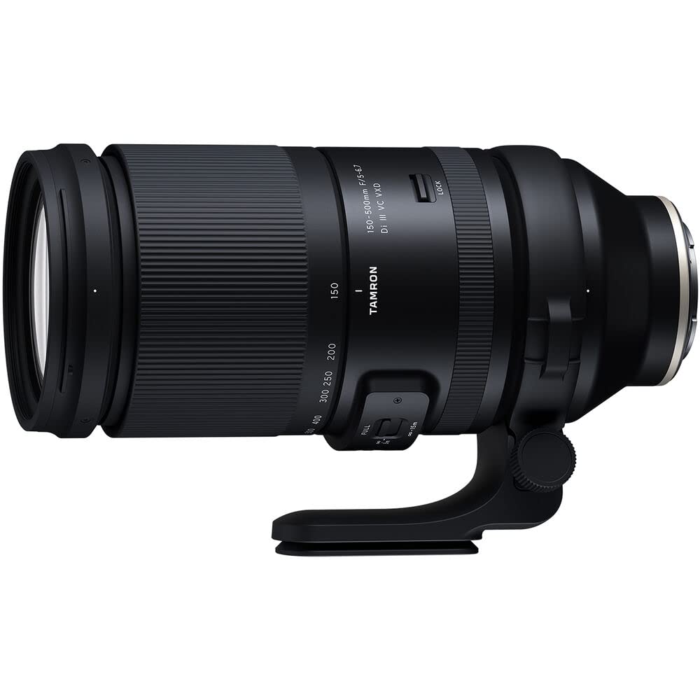 Lente Zoom Tamron 150-500mm Di III VC VXD Negro para Cámaras Sony Mirrorless Full Frame APS-C E-Mount