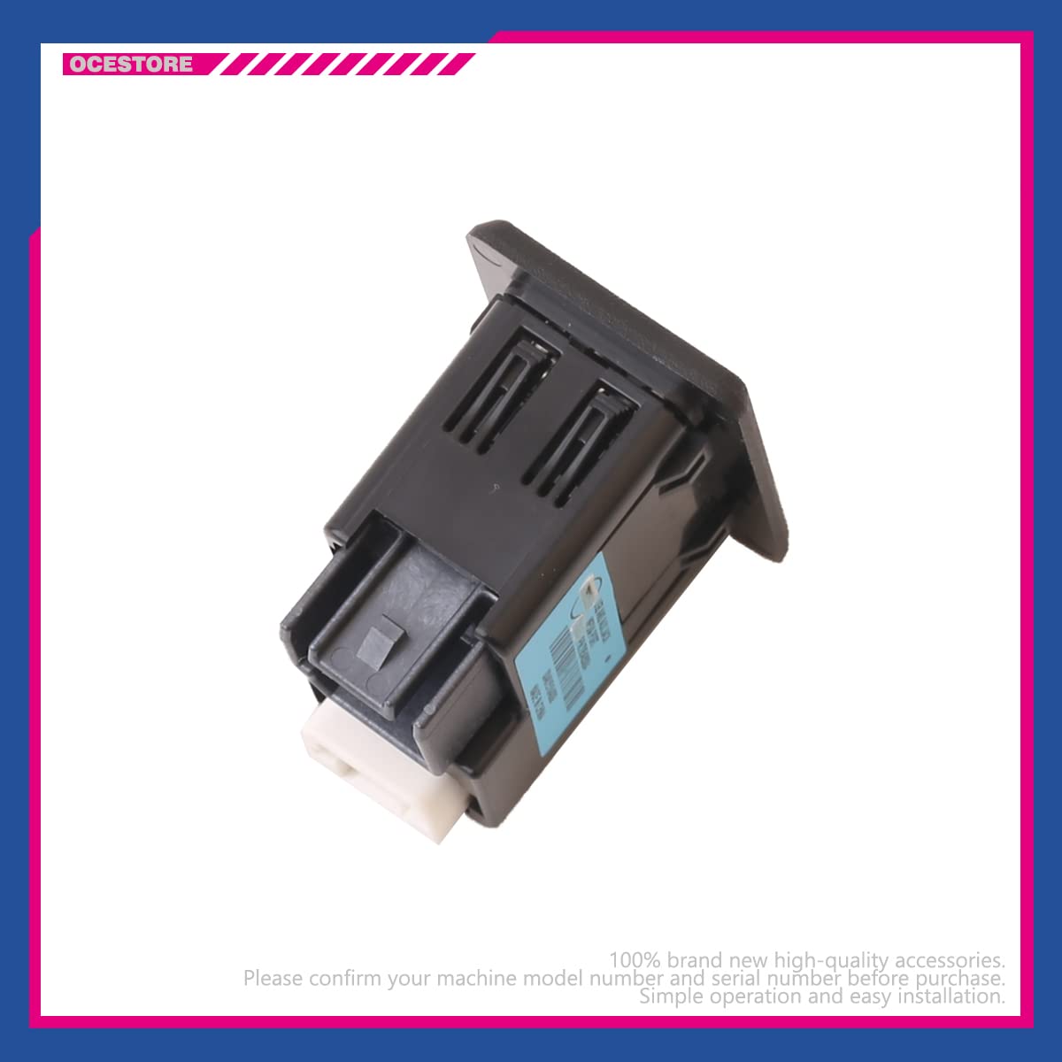 Conector Auxiliar de Audio OCESTORE 28023-4BA0B Compatible con 370Z Altima Rogue Sport Frontier Xterra