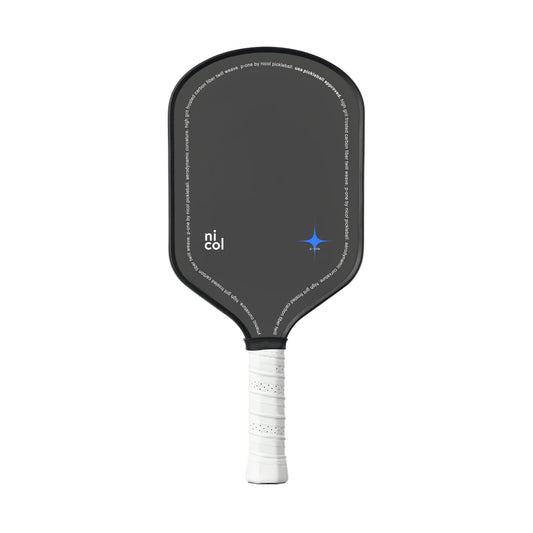 Paleta de Pickleball Nicol Pickleball Alargada Fibra de Carbono Japonesa Premium para un Giro y Control perfectos para Hombre y Mujer