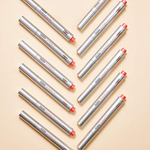 ISDIN SI-NAILS Fortalecedor con ácido hialurónico para uñas débiles y dañadas, hidrata también las cutículas, Acabado Invisible, 2.5 ml
