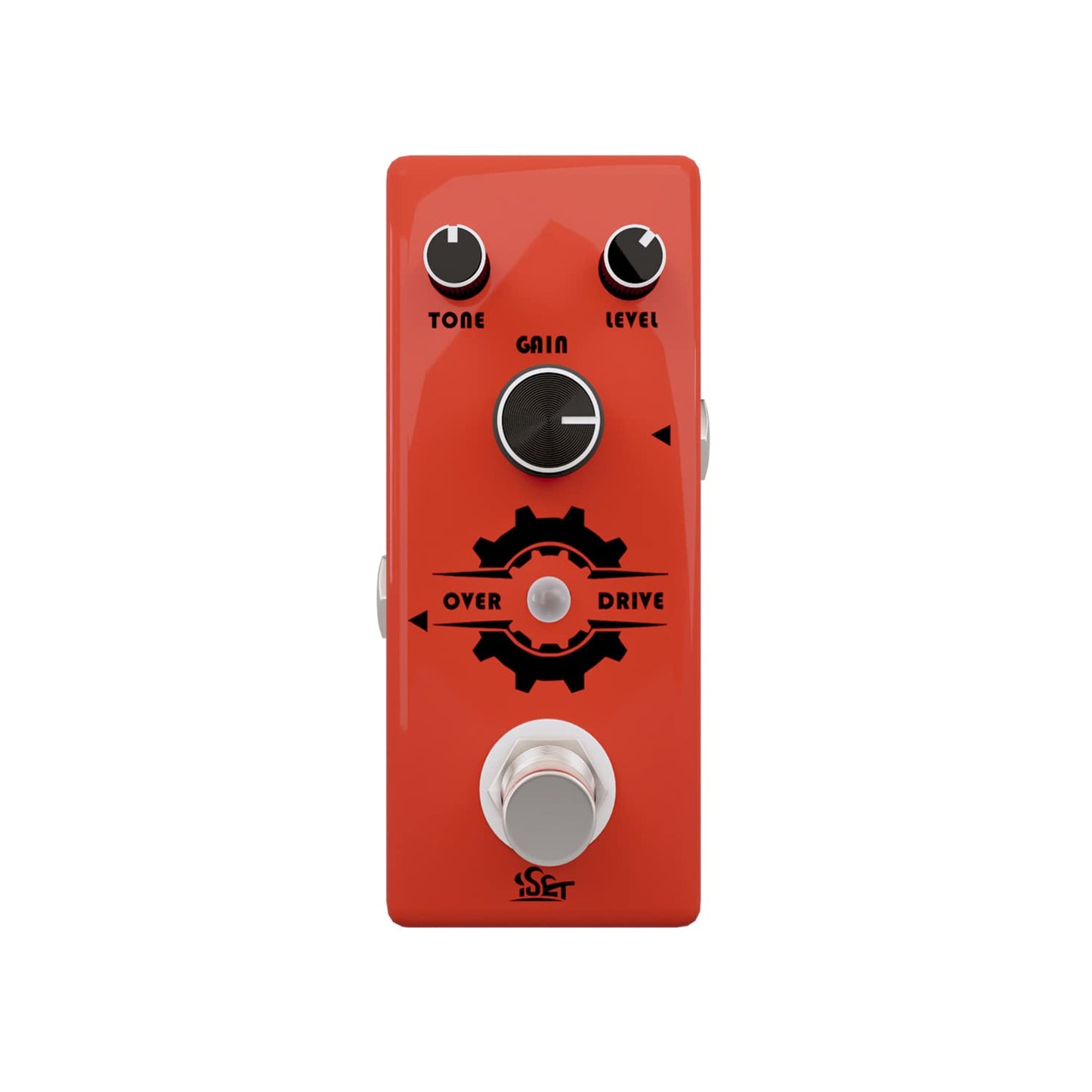 ISET Overdrive Pedal de guitarra para guitarra eléctrica bajo y True Bypass