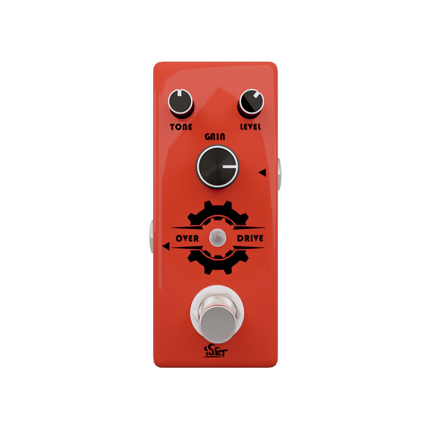 ISET Overdrive Pedal de guitarra para guitarra eléctrica bajo y True Bypass