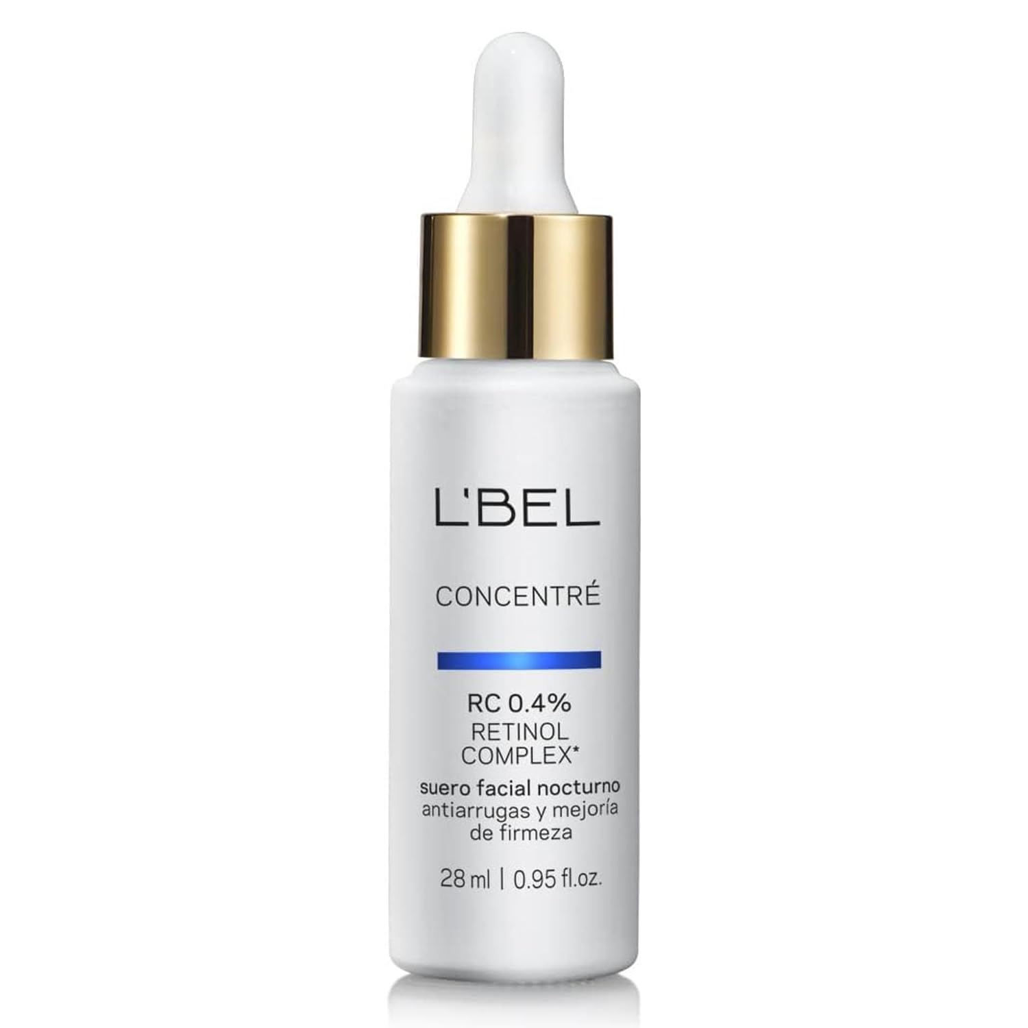 L'BEL - Concentré Sérum Facial 0,4% Complejo Retinol Complex 28 ml, para Reducir Arrugas Profundas y Mejorar Firmeza, Suero Facial Nocturno, Estimula Producción de Colágeno, Efecto Regenerador