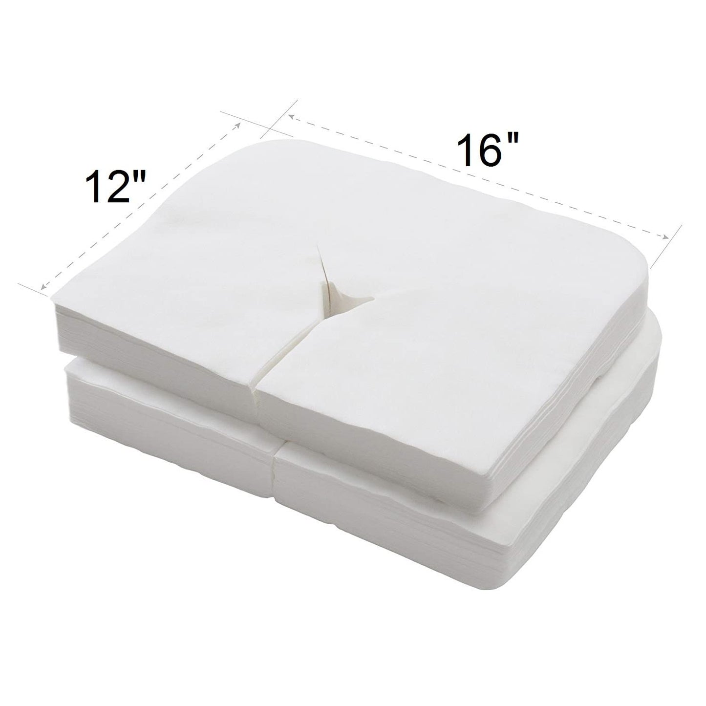 Fundas Desechables para Reposacabezas de Masaje ZMDREAM Blanco