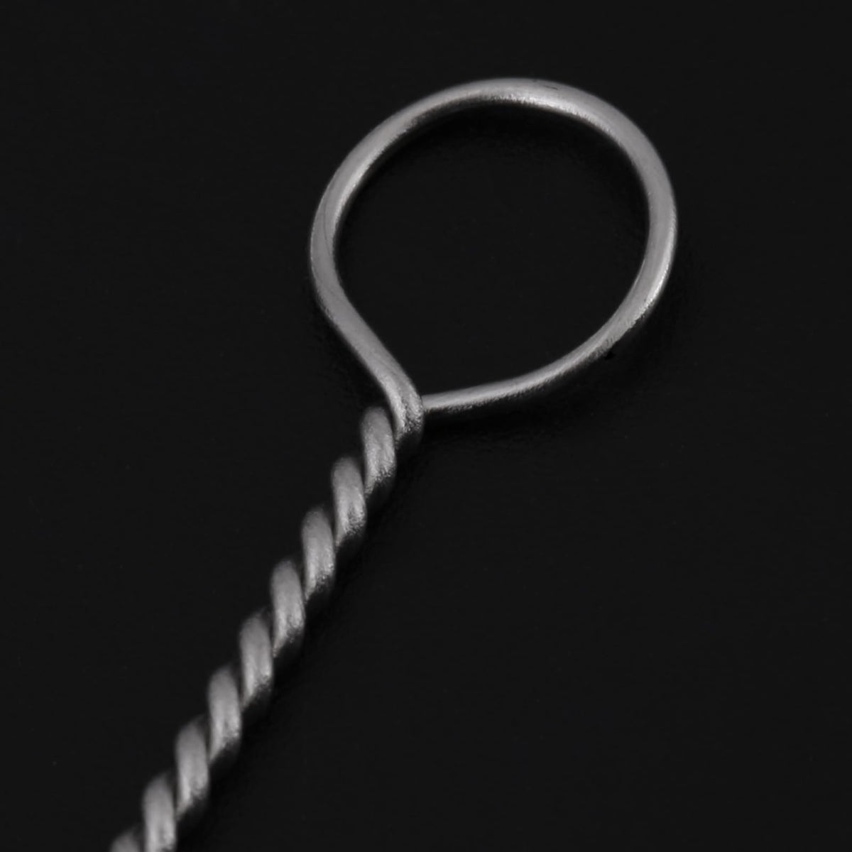 Fosa Juego de 20 Cepillos de Limpieza para Biberones, Acero Inoxidable, Cerdas de Nylon, Plateado