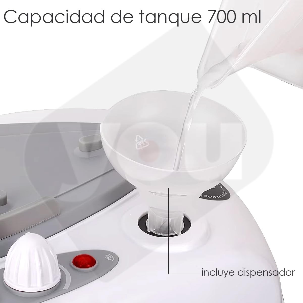Estación de Planchado a Vapor YOU Acero Inoxidable 2000W 700ml
