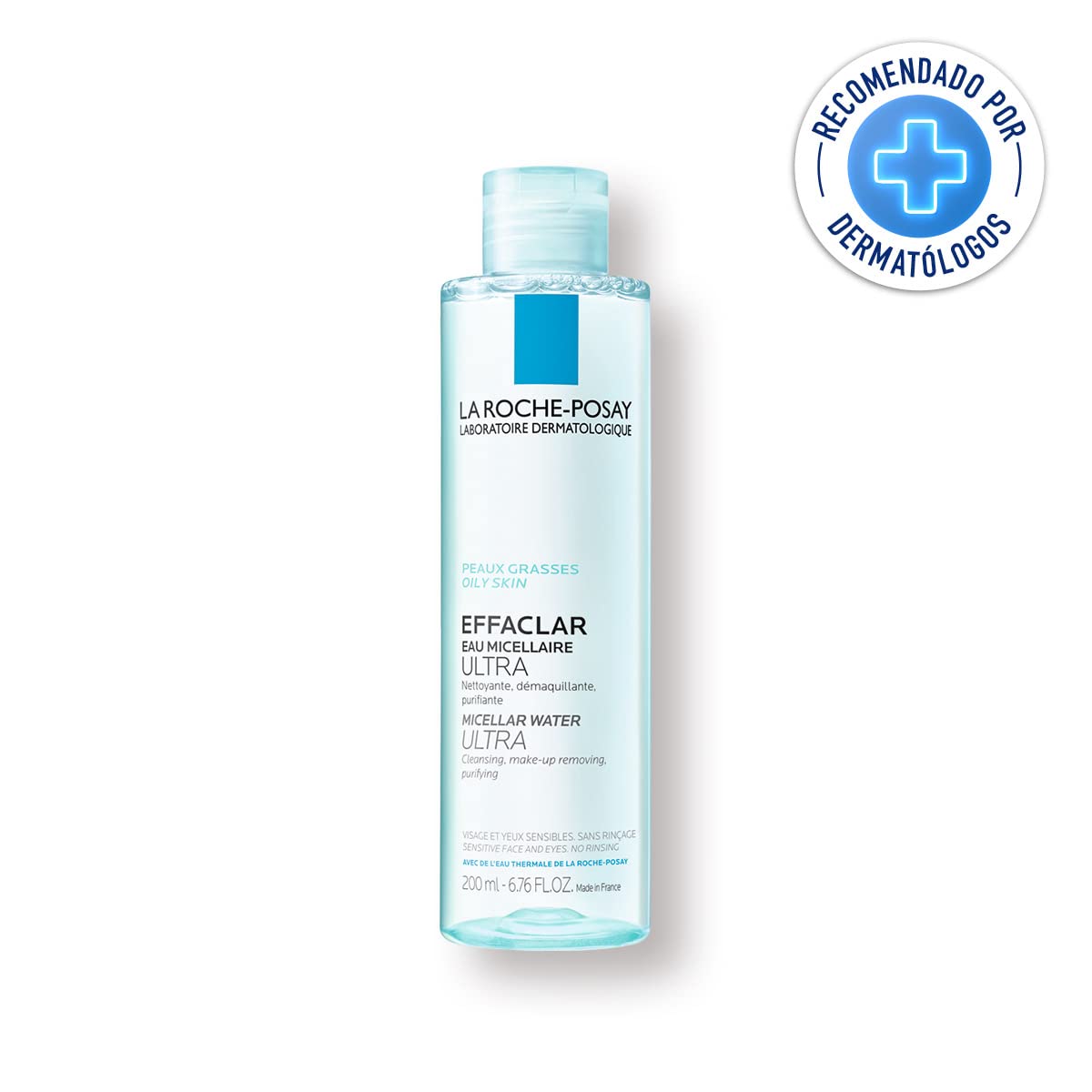 Agua Micelar La Roche Posay Effaclar Ultra desmaquillante y limpiador 200ml