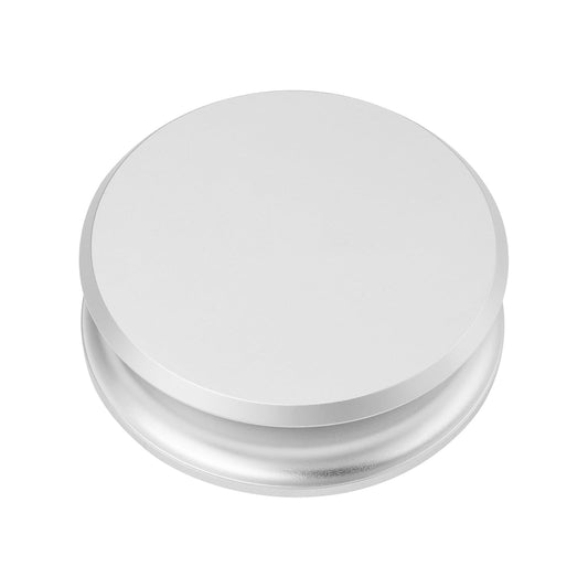 SING F LTD - Estabilizador de peso para discos plateados, 76 mm x 24 mm, 7,2 mm, agujero de husillo compatible con placas giratorias LP