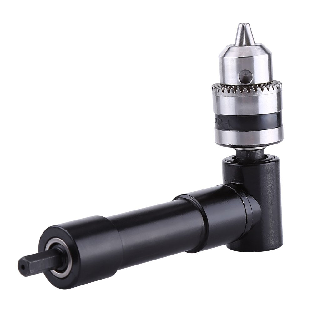 Hilitand Adaptador de ángulo del Impulsor de ángulo Recto de 90 ° Destornillador de Potencia Broca de Mango Hexagonal Adaptador de Broca con Llave de Vaso de 1 Pieza