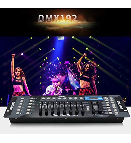 JCYWFLODY 192 DMX 512 Stage DJ driver de luz de iluminación para fiestas, pub, club nocturno DJ KTV cabezas móviles