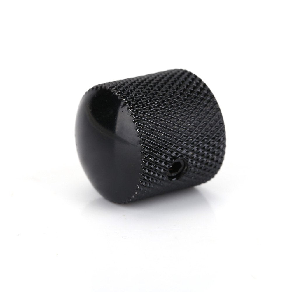Bnineteenteam 4Pcs Guitar Dome Knob Control de Tono de Volumen Piezas de Repuesto con Llave Allen para bajo de Guitarra eléctrica Accesorios de Juego