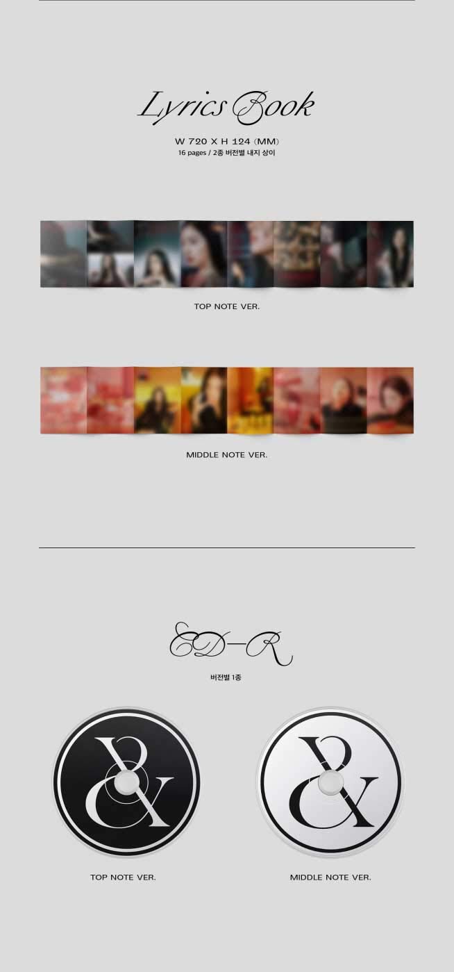 Red Velvet Irene & Seulgi - Álbum de monstruo (1er mini álbum), póster plegado+juego de tarjetas de fotos adicionales (nota media)