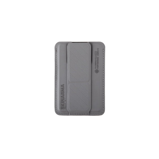 Tarjetero SKINARMA KADO Gris para iPhone