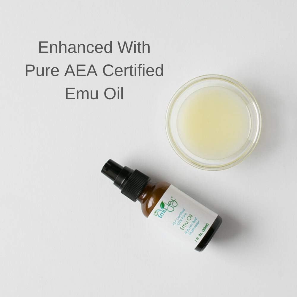 Emu Joy Emu Jabón de aceite para piel sensible | Barra de jabón Emu hidratante para piel seca y propensa al acné Eczema Psoriasis Dermatitis