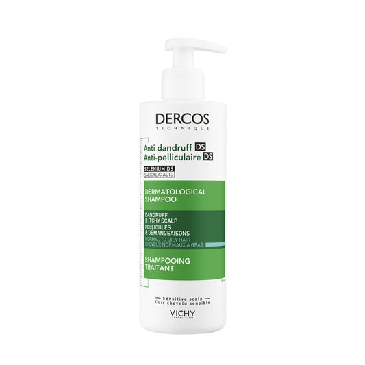 Shampoo Dermatológico Anti-Caspa Vichy Dercos Cabello Normal a Graso