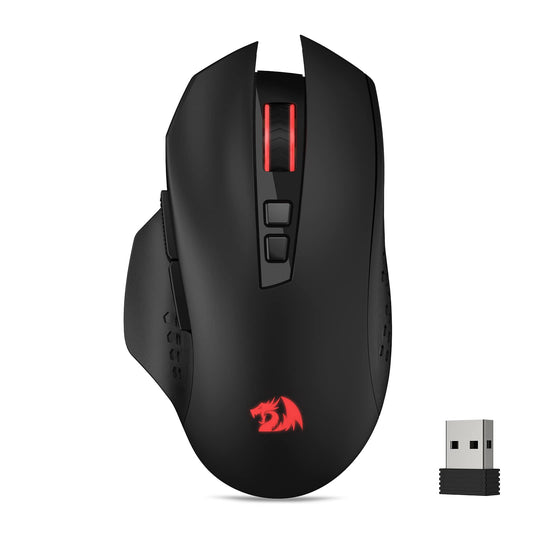 Mouse para Juegos Redragon M656 Gainer Rojo con 4000 dpi y 7 Botones para Hombre
