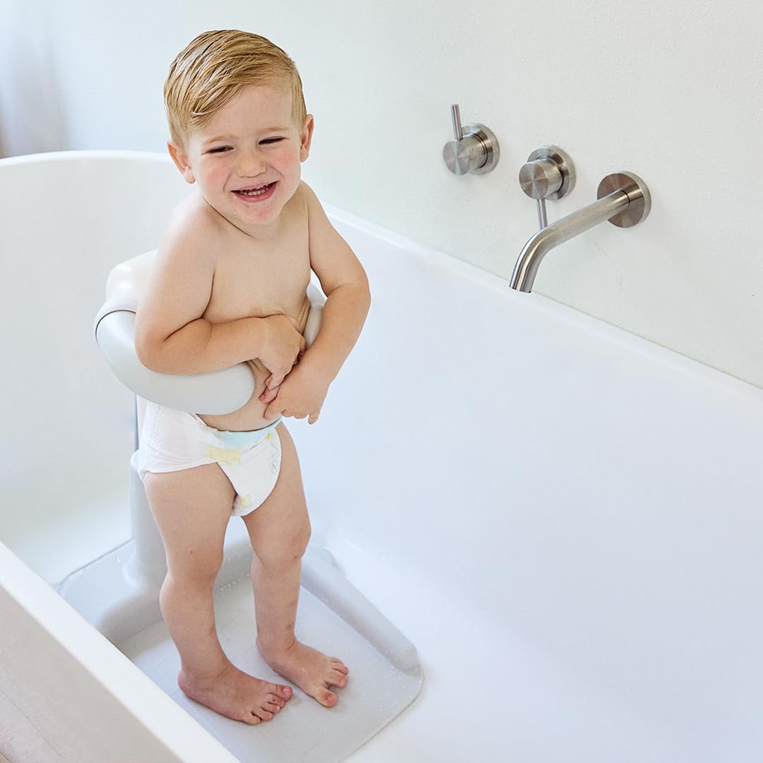 Easy Shower - Soporte ajustable para baby shower, soporte de ducha de pie para bebé, soporte de ducha de pie fácil de usar, soporte de pie para baby shower, soporte de pie para bebés de 7 a 24 meses