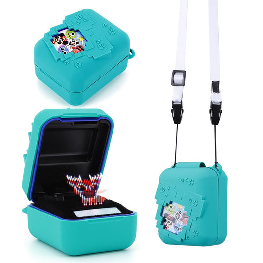 GETBSTOOP Funda para (BITZEE) Disneys Virtual Electronic Pets Funda Protectora Skin para (BITZEE) Disneys Virtual Electronic Pet Funda Protectora con cordón para (BITZEE) Disneys Electronic Pet