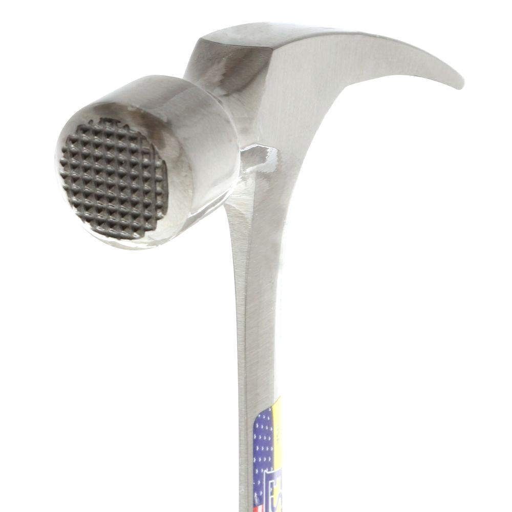 Martillo de Carpintería Estwing Azul Fresado con Mango de Vinilo para Reducción de Impacto