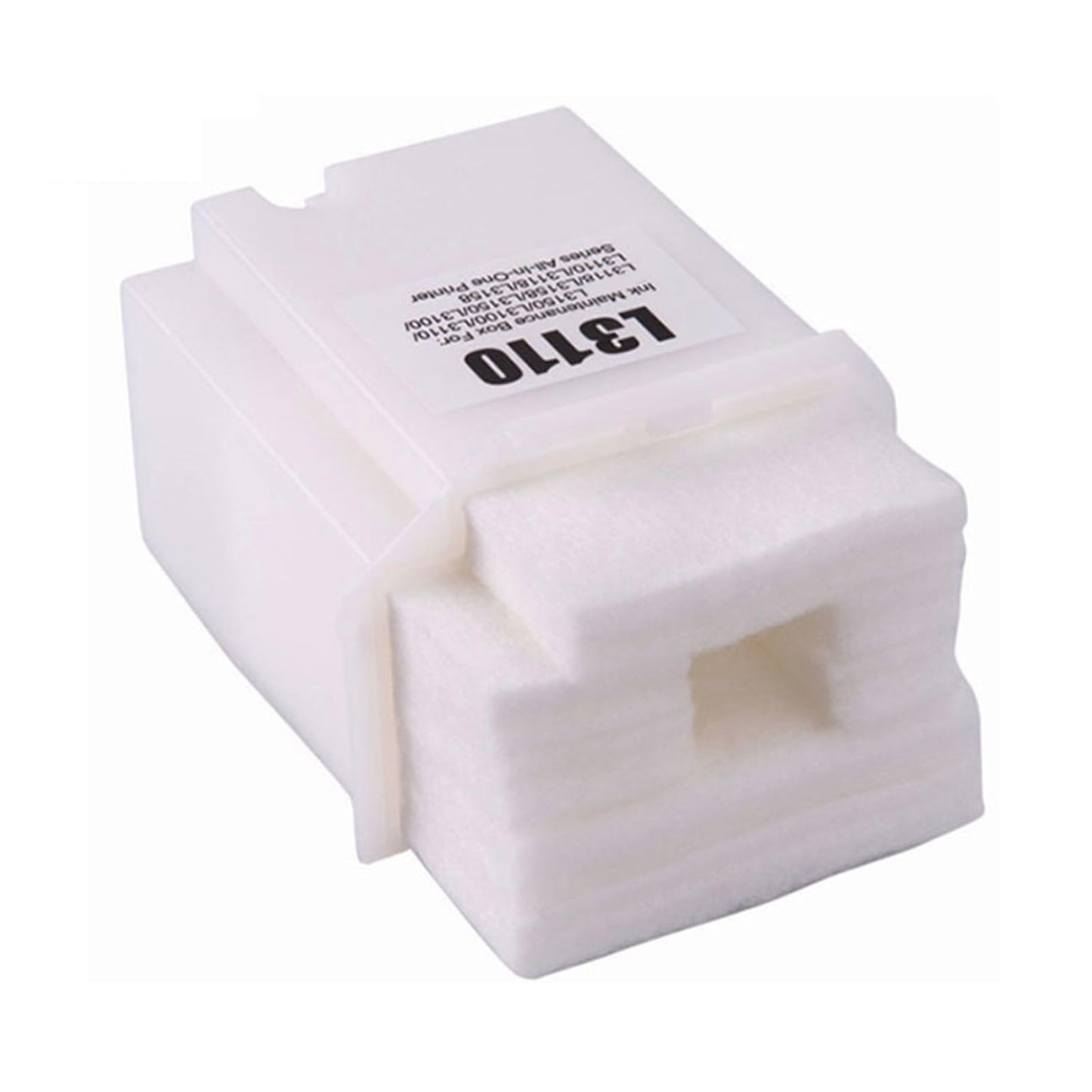 Paquete de Almohadillas de Depósito de Tinta Absorbente para Caja de Mantenimiento Epson Blanca
