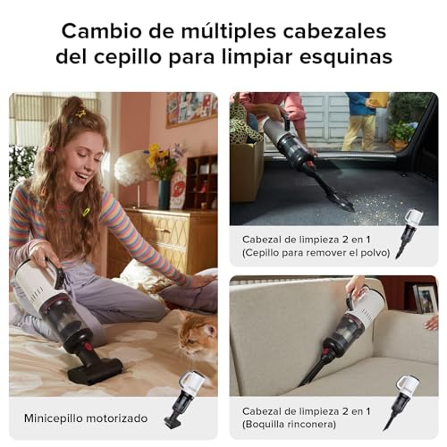 Aspiradora Roborock Dyad Pro Combo Blanco para Múltiples Superficies 5 en 1