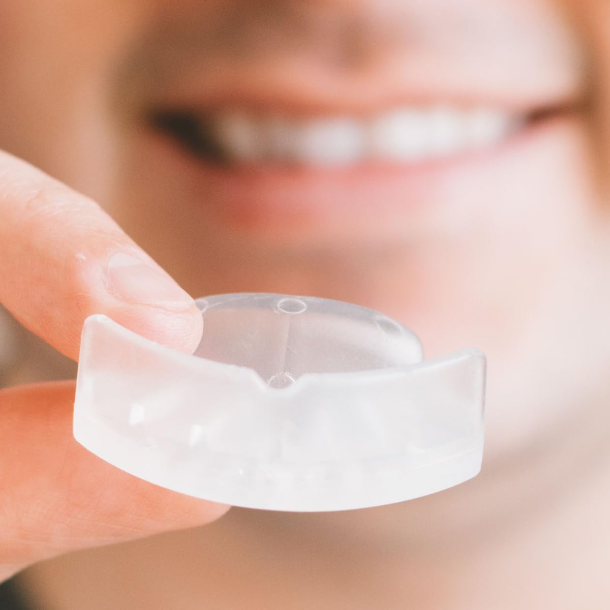 Protector Bucal Nocturno SMARTGUARD ELITE Transparente Anti Rechinamiento Dental clínico para Alivio de Síntomas