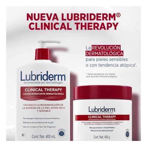 Lubriderm Crema Corporal Clinical Therapy Tarro 450 g