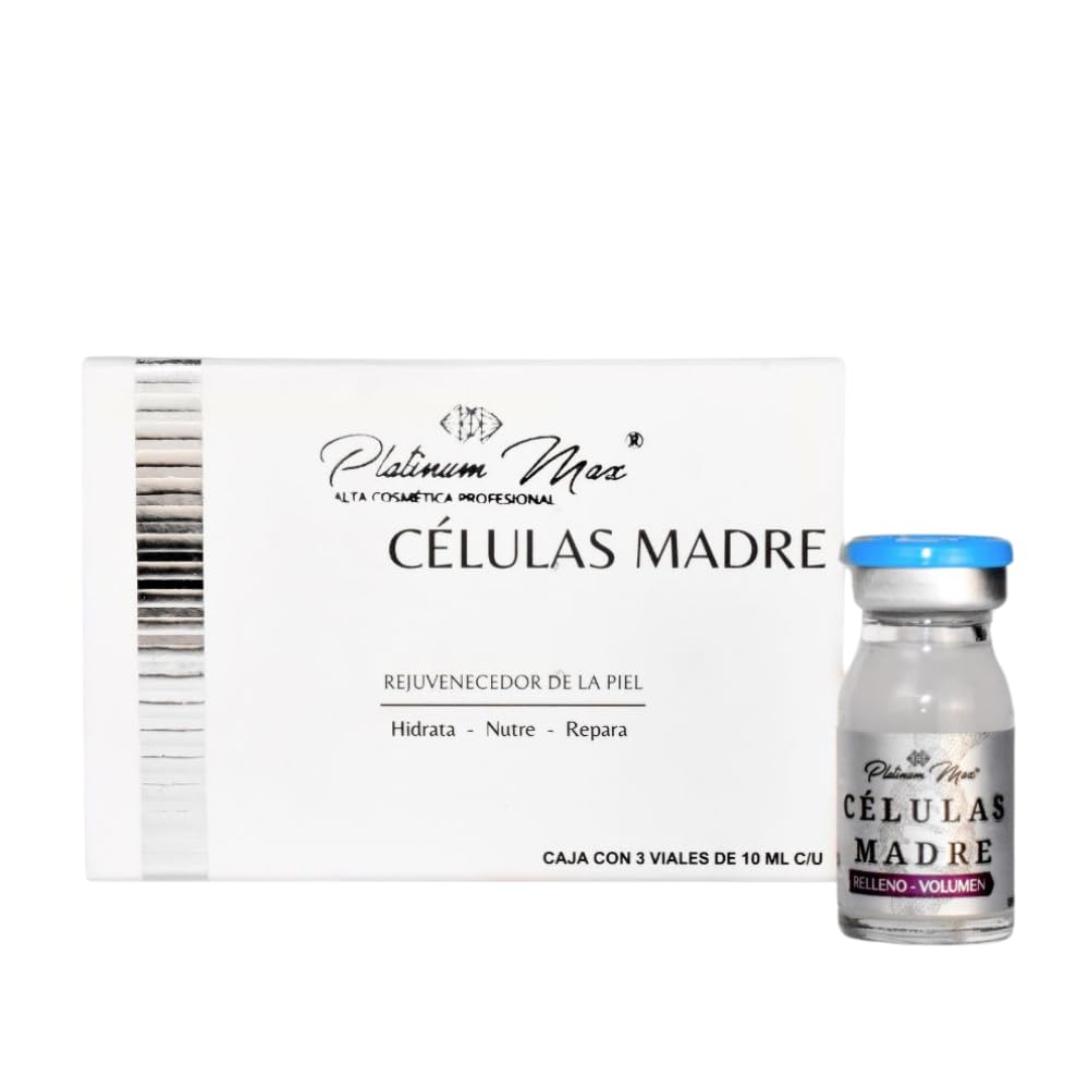 Células Madre | PLATINUMMAX (Voluminizador - Unificador) "Placenta, Ácido Hialuronico, Factores de Crecimiento, Peptidos"