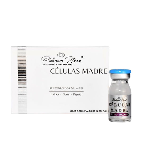 Células Madre | PLATINUMMAX (Voluminizador - Unificador) "Placenta, Ácido Hialuronico, Factores de Crecimiento, Peptidos"