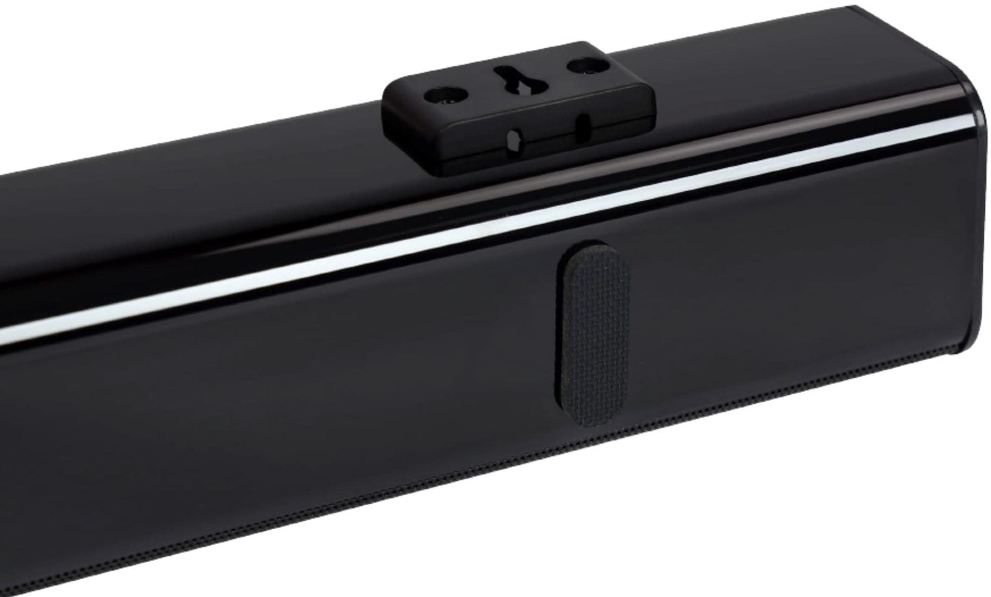 GHIA Barra de Sonido GSB-012. Audio de 2.0 Canales, Potencia 20w RMS, Batería Recargable 2200MAh. Conexión inalámbrica, Bluetooth, USB, Radio FM, Puerto Óptico.