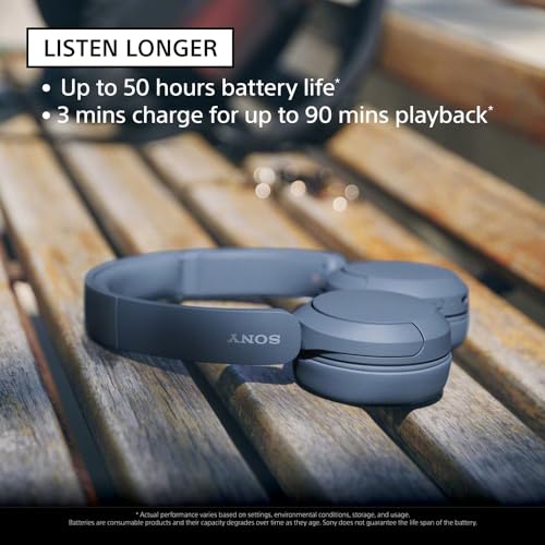 Audífonos Inalámbricos Sony Beige con 50 Horas de Duración de Batería Versión Extranjera